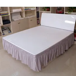 Home Bedding Skirt Elastic sheet Cover without Surface Couvre Lit el Protector 220623