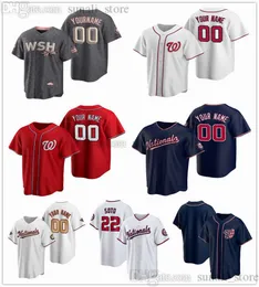 NCAA 2022 Baseball 37 Stephen Strasburg Jerseys 22 Juan Soto 46 Patrick Corbin 19 Josh Bell 8 Carter Kieboom 7 Maikel Franco 40 Josiah Gray