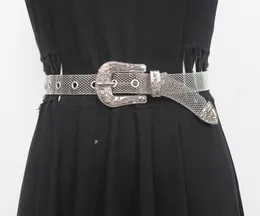Bälten metall breda bälte män och kvinnor retro piska multifunktionella dekoration kjol tillbehör sommarbälten bältenbälten