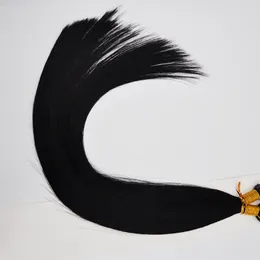 Dica de ventilador duplo desenhado 100% Human Indian Remy Hair 1g/S200s/lote para extensões de cabelo ultra -enxado