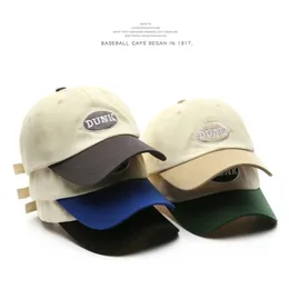 Stingy Brim Hats Topi Bisbol Mode Flecplankton para Pria e Wanita Katun Visor Musim Panas Splicing Bordir