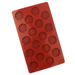 Red Silicone biscuits Moulds Chocolate Mold biscuit DIY Homemade Mould Cake Maker tools