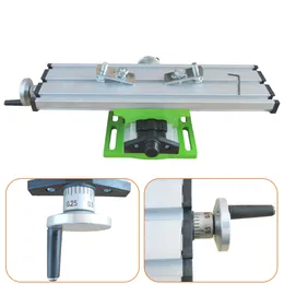 Multi-functional Worktable Bench Drill Vise Fixture Milling Drill Table X and Y Adjustment Coordinate