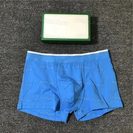 Marken-Boxer für Männer Luxus-Mens-Unterhosen Atmungsaktive komfortable Baumwolle Boxer Shorts Designer Male Slip Unterwäsche