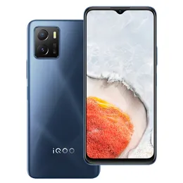 Orijinal Vivo IQOO U5X 4G LTE Cep Telefonu 8GB RAM 128GB ROM OCTA Çekirdek Snapdragon 680 Android 6.51 "LCD Büyük Ekran 13MP 5000mAH Parmak İzi Kimliği Yüz Wake Wake Akıllı Cep Telefonu