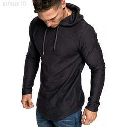 モードNieuwe Mannen Merk Effen Kleur Sweatshirt Mode Hoodie Lente Herfst Winter Hip Hop Hoodie Mannelijke Lange Mouwen TOPS M-3XL L220730