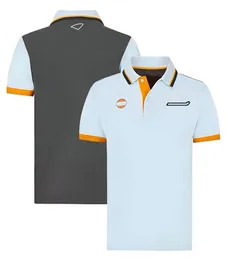 F1 Racing Team Uniform Driver T-Shirt Lapel Polo Shirt Men's Car Overalls Plus Size kan anpassas