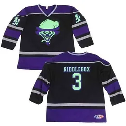 CeUf RIDDLEBOX 3 Insane Clown Posse MEN'S Hockey Jersey Embroidery Stitched Customize any number and name