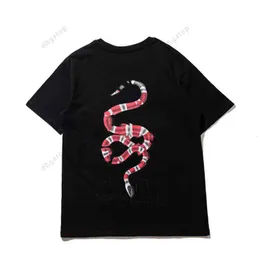 Clothes T Shirts As Summer Clothing Men's Viper Lighning Alphabe Prin Men and Women High Qualiy Tee Hip-hop Couple Off Round Neck