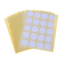 Candle Holders 200pcs Round Double Sided White Foam Tape Strong Pad Mounting Adhesive No Traces Sticker For Holder Fixed StickersCandle