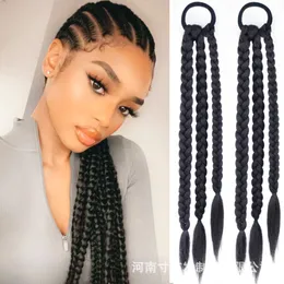 Pferdeschwanz Dreadlocks Perücke Zopf Mädchen natürliche Twist Zopf Extensions Frauen