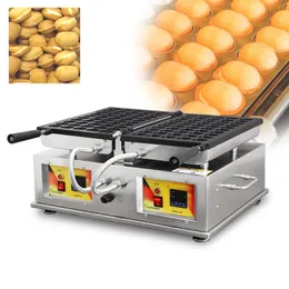 Mini Castella Sponge Cake Iron Maker Food Processing Equipment Japanese Egg Bubble Waffles Baker Machine 50 Pcs Non Stick Layer