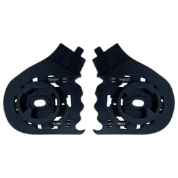 Capacetes de motocicleta 2x Capacete de capacete Base de substituição Placa lateral Viseira para LS2 de 569 de 578 Acessórios para ferramentas de reparo