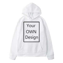 Men's Hoodies & Sweatshirts 2022 Have Your Own Unique Logo Design/custom Image Brand Men And Women Diy Spring Autumn Hooded Sweater Casual