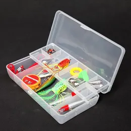Fishing Accessories Double-layer Plastic Lure Tool Box Carp Tackle Hook Bait Storage Winter GearFishing