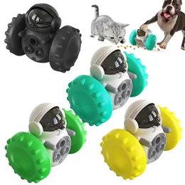 Net Red Pet Education Interactive Toys Dog Chew Toys Innovation and Upgrade Balance Car Leak Feeder Dog Accessories 220801