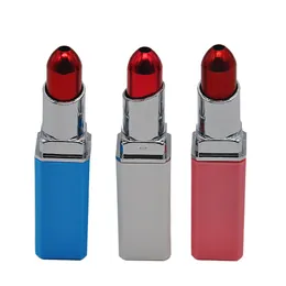 portatile Metallo alluminio Pipa per rossetto personalizzata mini pipa per tabacco da sigaretta
