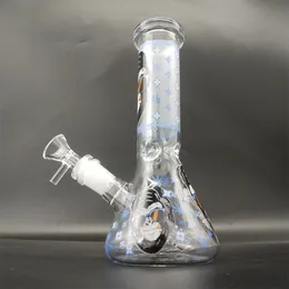 8-calowy Blue Ape Glass Bong Fajka Palenie Bubbler Tobacco Water Pipe Bong