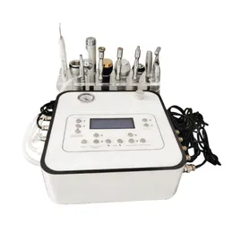 10in1 Diamond Microdermabrasion Mesotherapy Skin Rejuvenation Facial Care Wrinkle Removal Beauty Machine Dermabrasion Needle free Meso Therapy RF Vacuum Bio