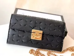 2022 Çanta Crossbody Çanta Çanta Cüzdanlar Cüzdan Kadın Çanta Omuz Çantası Kart Tutucu Moda Cüzdan Zinciri Anahtar PouchM455509