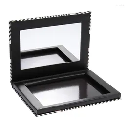 Eye Shadow Empty Eyeshadow Pallet Lipstick Magnet Tray Reusable PlateEye