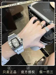 Uxury zegarek data luksusowa męska mechanika zegarek Richa Domineering Style damski Nisza Lekka lufa moda Typ Large Dial Osobowość Milles Top Ten marek