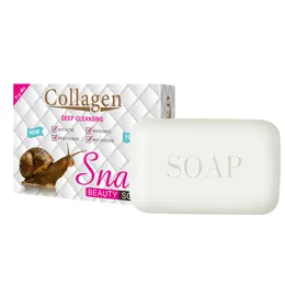 Deep Cleaning Face Serum Collagen Snail Soap Whitening Anti-Acne Handmade Soaps