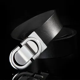 Kemerler Mens Vaca Cinturones de Cuero Genuino Correa Masculina la Belt Lujo Para Hombres Moda Nueva Vendimia Smooth inkkinbelts