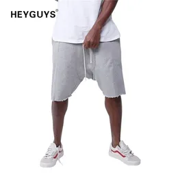 Heyguysファッションハイストリートメンズスウェットショートメンカジュアルストリートウェアヒップホップ新しいデザインT200512