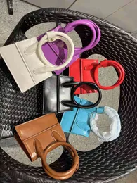 Podwójna pętla uchwytu jedno ramię cross-body pod pachami torby Tote kobiety torebka portfel skórzany marka projektant Crossbody torebki damskie 220421