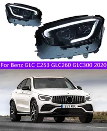 LED -huvudljus för Benz GLC C253 GLC260 GLC300 20 20 LED -främre strålkastare Byte DRL DAGIDLIGHT START SPANKA SPANIKTER