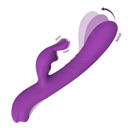 Massagem 2022 Wiggling coelho vibrador mímico dedo para mulheres clitóris poderoso estimulador g-spot quieto brinquedos sexuais feminino para adultos