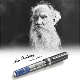 Kampanj Pen Limited Leo Tolstoy Writer Edition Signature M Rollerball Pens Office School Stationery Writing Smooth with Serie Number