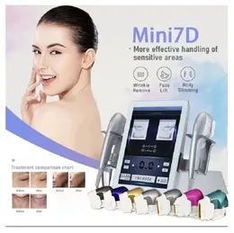 7D HIFU Smas 12 Lines Face Wrinkles Removal Anti-aging Skin Tightening Face Lifting Professional Beauty Studio Portable