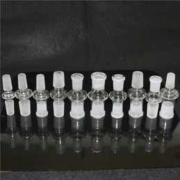 Hookah glass adapter converter 14.4 to 18.8 male female joint drop down adaptor mix size for glass bong water pipe dab rig