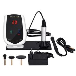 Mono Polar RF Radiofrequenza Viso Cura degli occhi Macchina di bellezza Ringiovanimento della pelle Sollevamento del viso Rafforzamento del corpo Anti invecchiamento Rimozione delle rughe Massaggiatore RF con luce rossa a LED