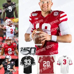 2022 NCAA Nebraska Cornhuskers Fußballtrikot Deontai Williams Garrett Nelson Marquel Disquel Mosai Newsom Ben Stille Chris Kolarevic Ty