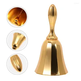 FESTIMENTO DE FESTO OUTRO EVENTO BELL Bell Christmas Hand Service Bells Handheld Metical Metal Call Instruments Claus Santa Jingle Dinner Brassparty