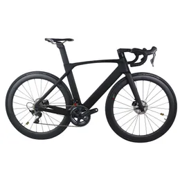 Aero Disc Road Bike TT-X34 Trabalho Ultegra R8020 Grupo Hidráulico com rodas de carbono 22 Velocidade