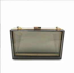 Evening Bags PVC Clear Jelly Bag For Women 2022 Luxury Handbags Designer Transparent Purses And Handbag Crossbody Sac A Main