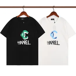 Yaz Erkek Kadın Tasarımcılar T Shirt Gevşek Fit Tees Moda Markaları Mans Casual Gömlek Giyim Sokak Şort Kollu Giyim Tişörtleri Tops