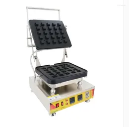 Ekmek Yapımcıları Model 837 Ticari 110V 220V 25 Delikler Kare Şekli Çift Dijital Yumurta Tartlet Makine Peynir Tart Yapımı Phil22