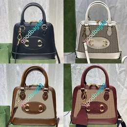 Designer 1955 Mini TOTE Bag Ladies Fashion Casual Shoulder Bag Handbag Crossbody High Qualitys Cowhide & Canvas Purse Pouch Sacoche 640716 20x20x7.5
