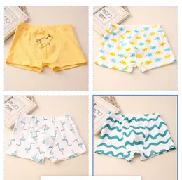 Underpants 1pcs Cotton Boys' Children's Men's Teenagers Boxer Briefs Middle And Old School UnderpantsUnderpants