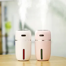 Cool I Luftbefeuchter Mini USB Diffusor DC5V 200ML Desktop Bunte Nachtlicht Luft Y200416