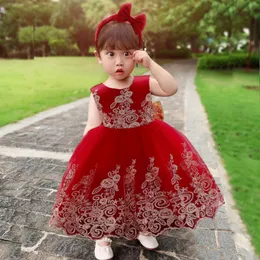 Vestidos de menina bebês crianças para meninas lantejoulas bow birthday gestão vestido de casamento infantil vestido de casamento de batismo da criança couchgirl's