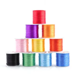 0,6 mm 10 metros/roll string com corda elástica para fabricação de jóias DIY