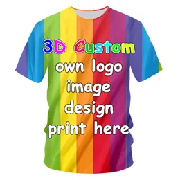 Kaseetop 사용자 정의 플러스 플러스 사이즈 T 셔츠 정미 선수 남성 개인 맞춤 사진 Tshirt 인쇄 3D 티셔츠 남자 캐주얼 티 220704