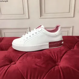 Chegada sapatos casuais branco preto vermelho moda homens mulheres couro respirável sapatos abertos baixos tênis esportivos hcwszaq545