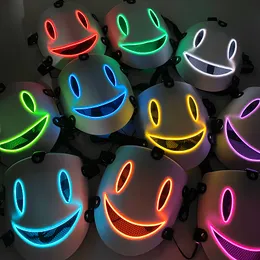 Máscaras de festa, Anime Japonês Highrise Cosplay Led LED Samurai Fantas